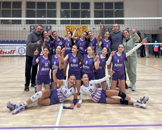 aaaKadetkinje Tehničara posel pobede protiv Vrbe 2